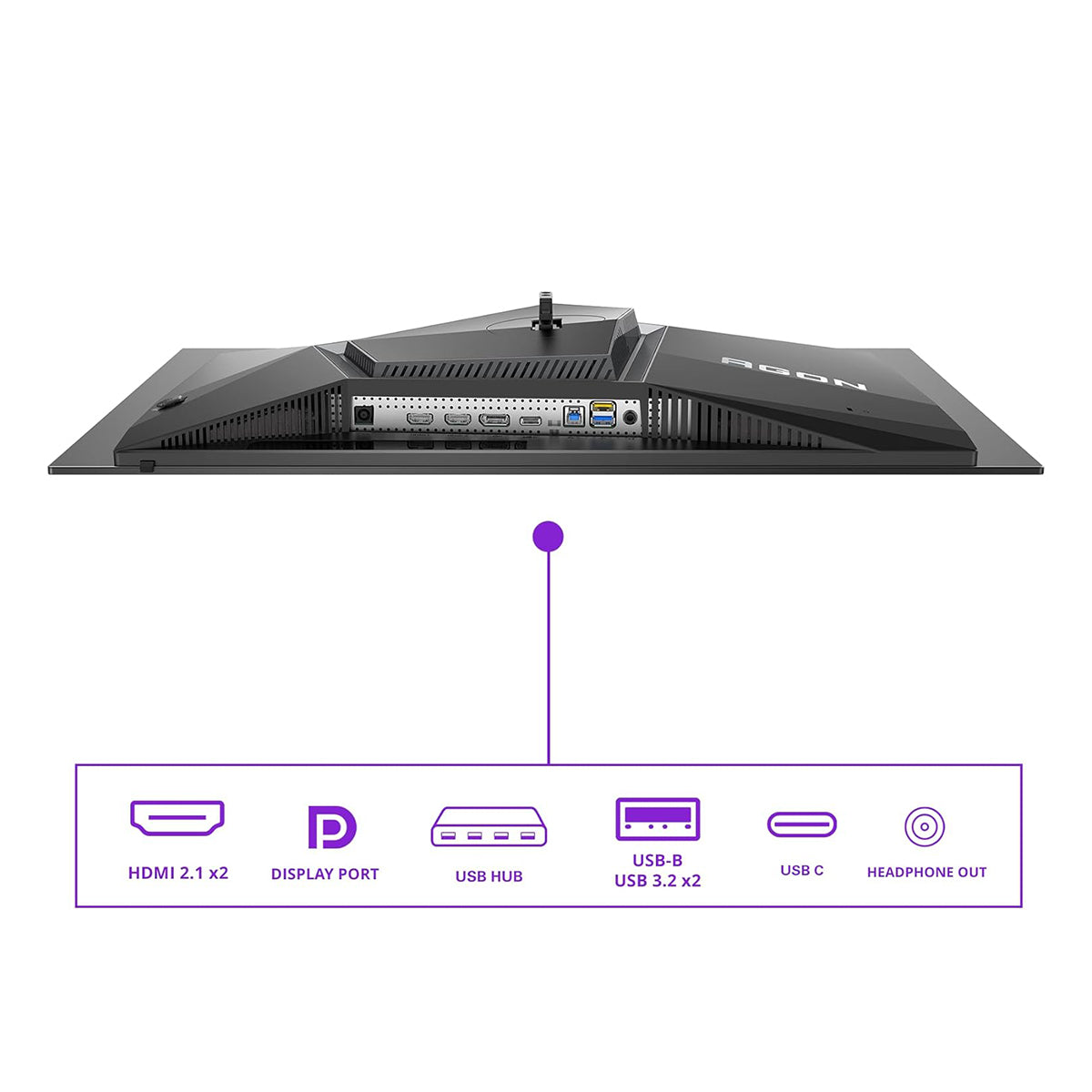 AOC Agon Pro AG276UZD 26.5" UHD (3840x2160) 240Hz 0.03ms GTG QD-OLED Gaming Monitor