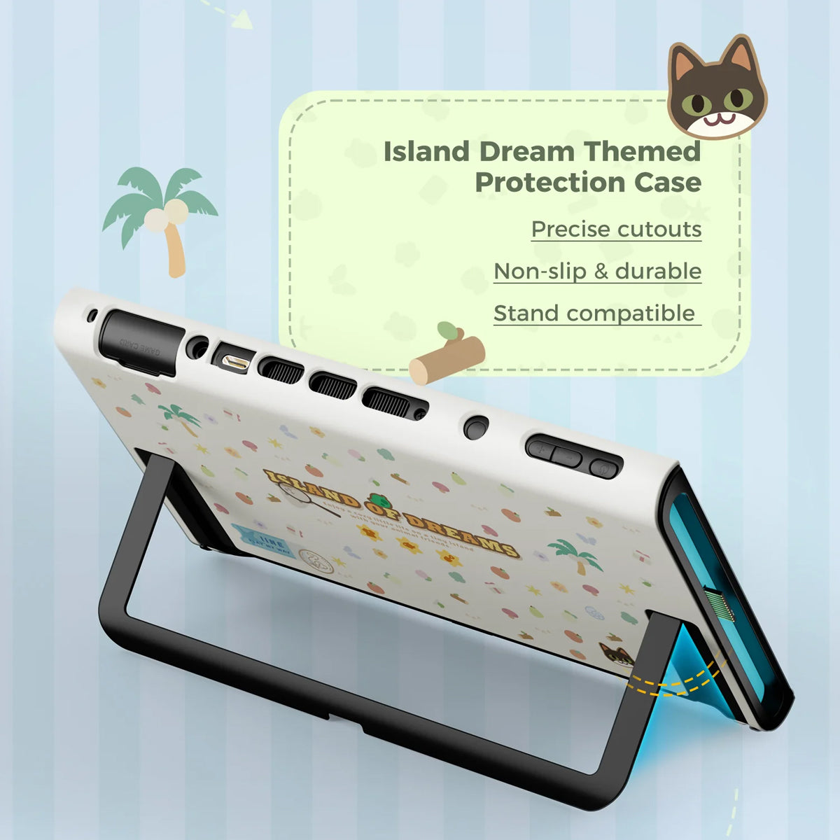 IINE Protective Case for Nintendo Switch 2 (Island of Dreams) (L1268)