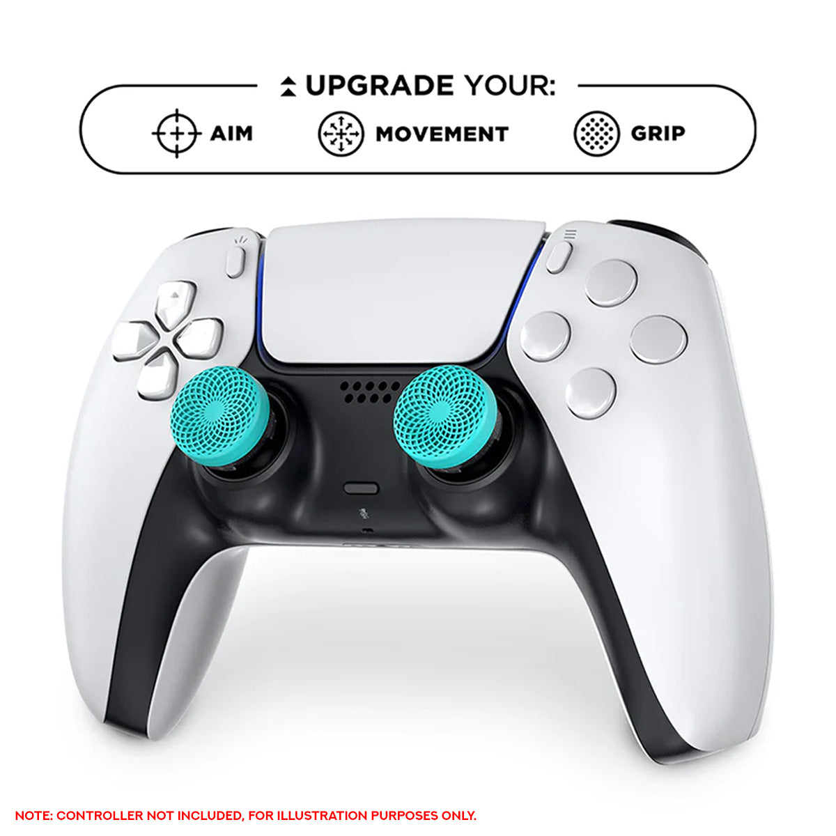 Steelseries Kontrolfreek Action Adventure Thumbsticks for PS4/ PS5 (Frenzy Edition (Purple), Lotus Edition (Teal), CQC Edition (Grey))