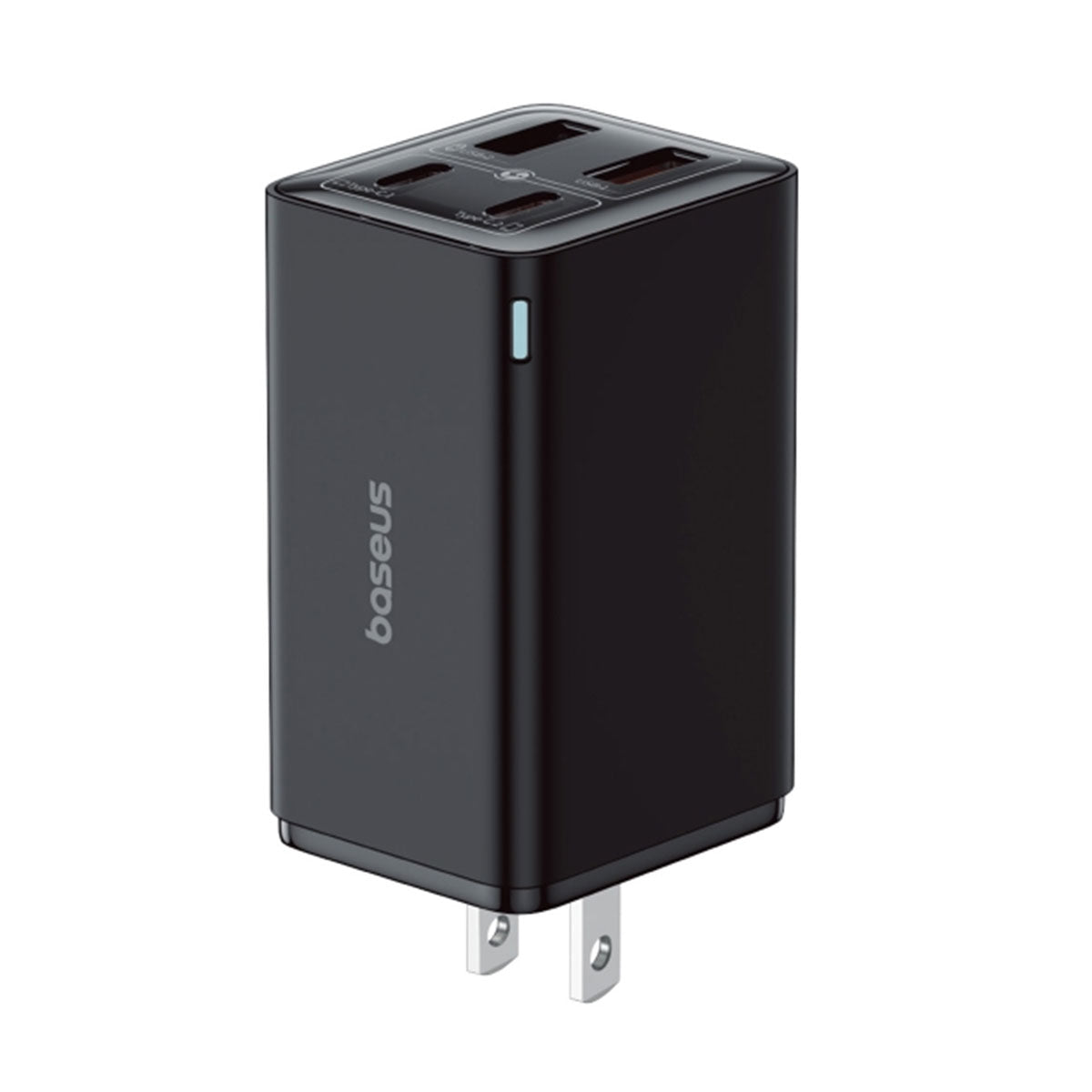 Baseus GaN6 Pro Fast Charger 2C+2U 65W (Cluster Black) (P10162702113-00)