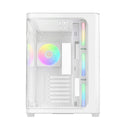 Ocypus Iota C70 Curve ARGB Digital Mid-Tower PC Case (Black, White)