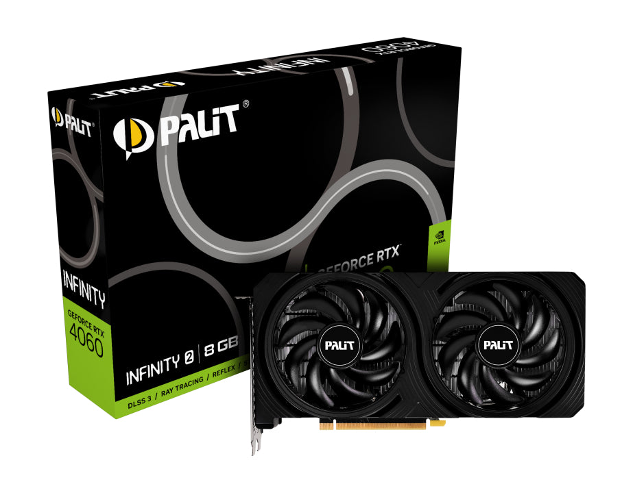 Palit GeForce RTX 4060 Infinity 2 8GB GDDR6 Graphics Card | DataBlitz