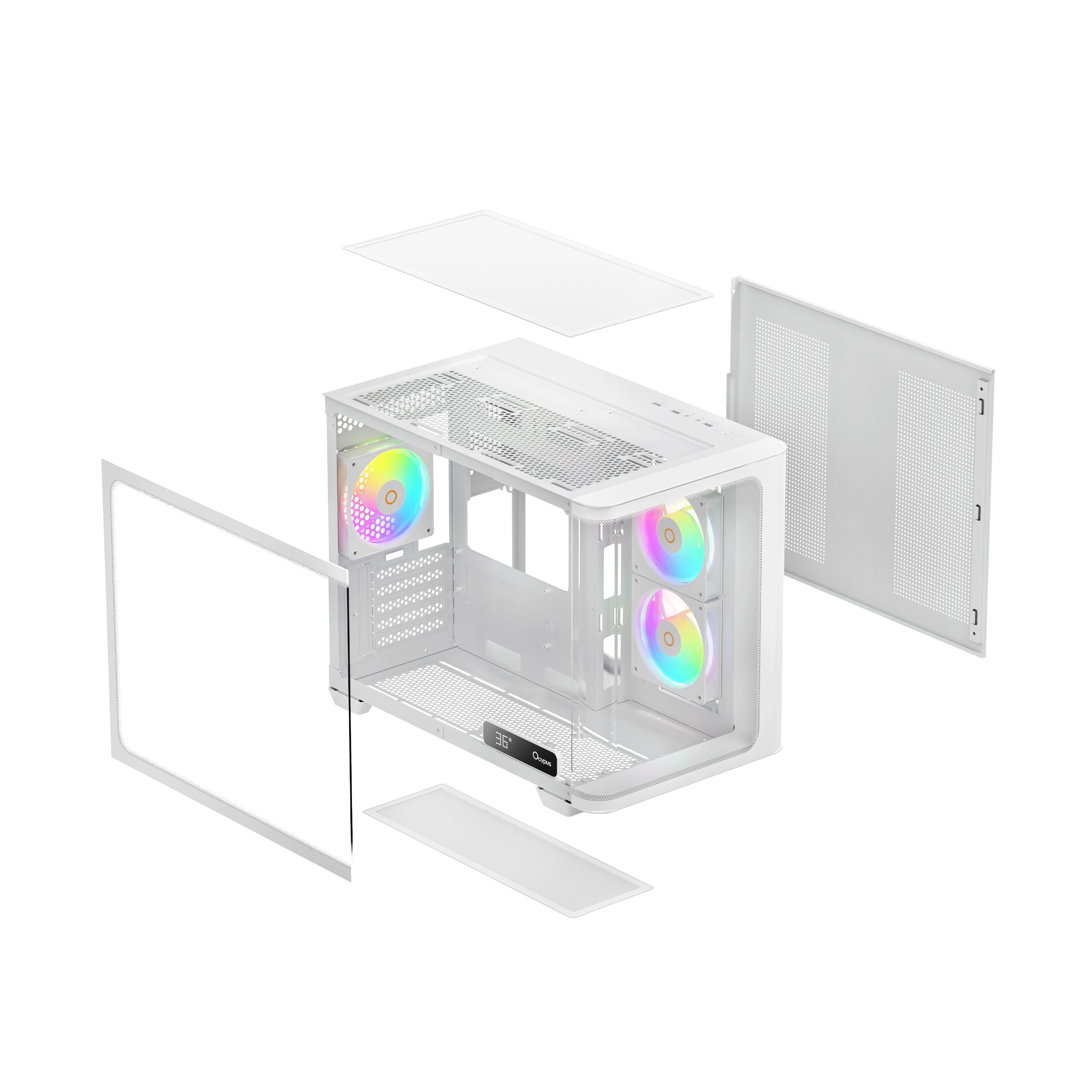 Ocypus Iota C50 Curve ARGB Digital Mini Tower PC Case