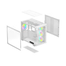 Ocypus Iota C70 Curve ARGB Digital Mid-Tower PC Case (Black, White)