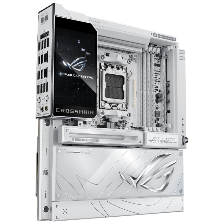 ASUS ROG Crosshair X870E Glacial DDR5 AMD Gaming Motherboard