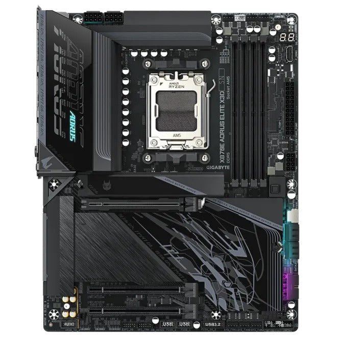 Gigabyte X870E Aorus Elite X3D DDR5 AMD Gaming Motherboard
