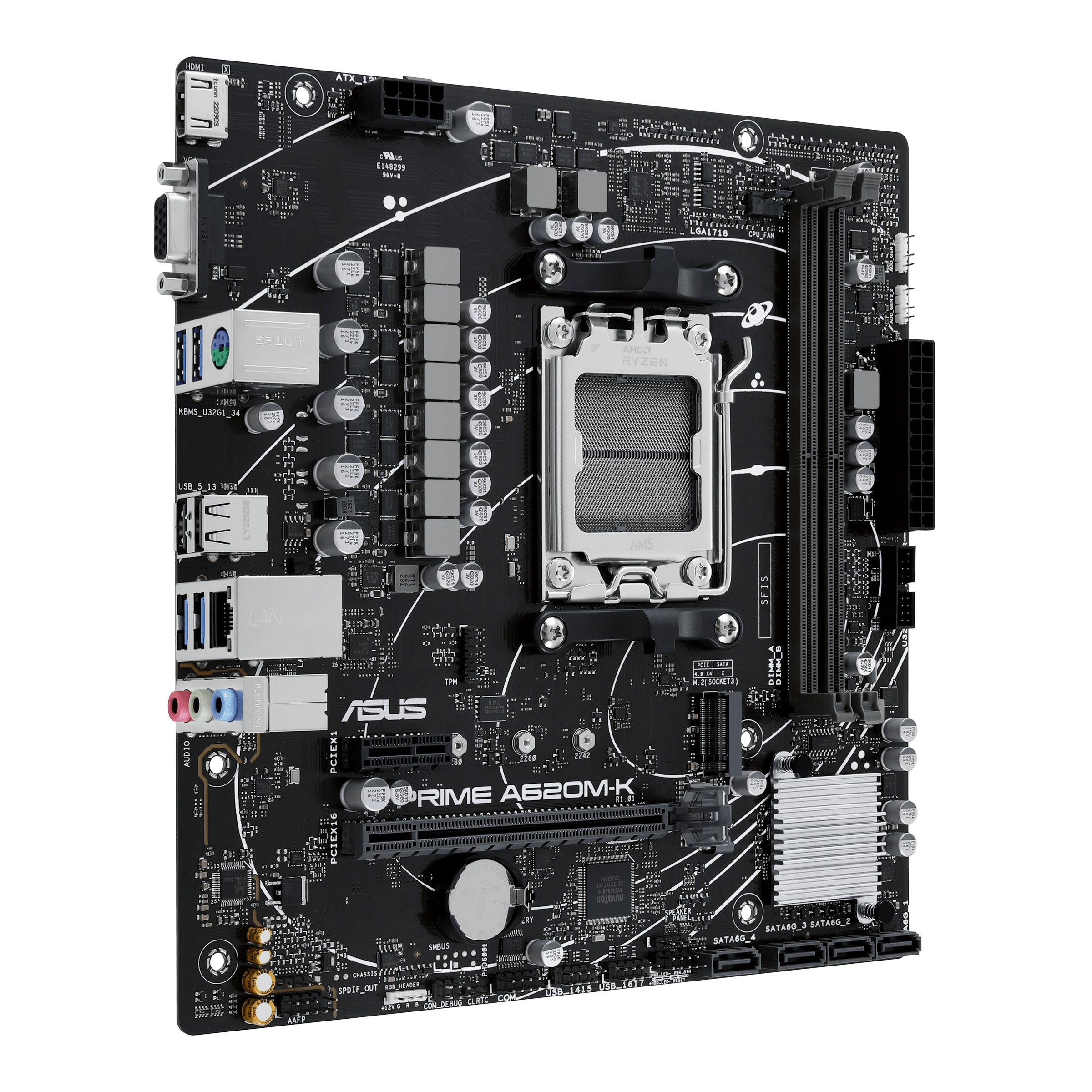 Asus Prime A620M-K-CSM DDR5 Motherboard | DataBlitz