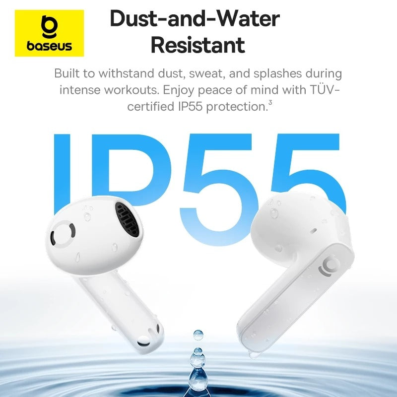 Baseus Bass BS1 NC Semi-in-Ear True Wireless Earbuds