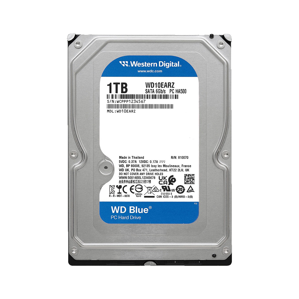 WD Blue 1TB PC Hard Drive (WD10EARZ)