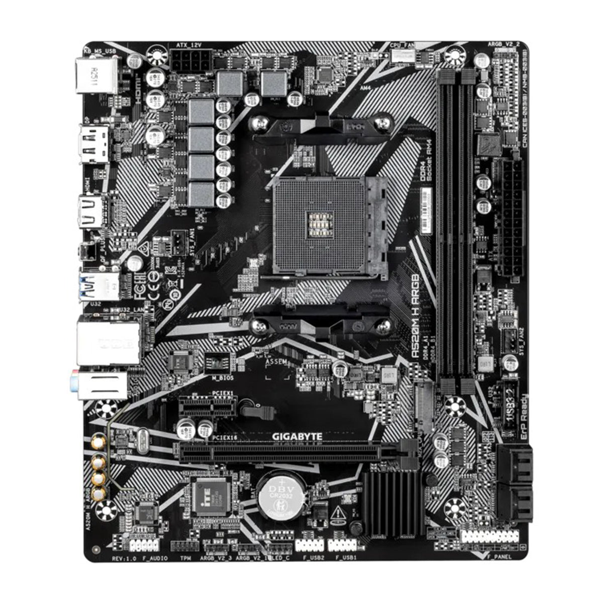 Gigabyte A520M H ARGB mATX UD Motherboard