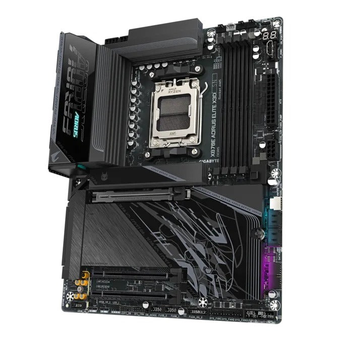 Gigabyte X870E Aorus Elite X3D DDR5 AMD Gaming Motherboard