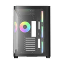 Ocypus Iota C70 Curve ARGB Digital Mid-Tower PC Case (Black, White)