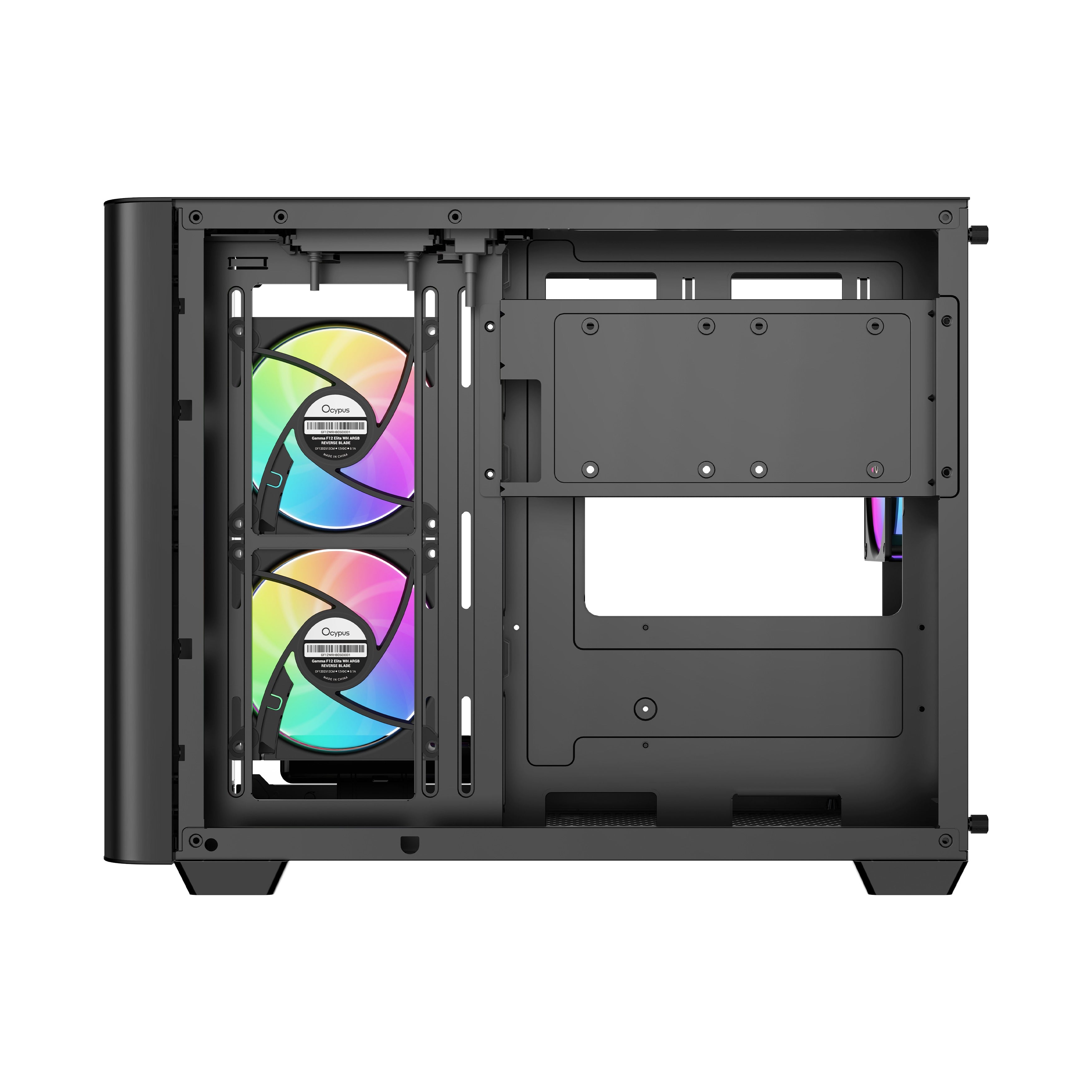 Ocypus Iota C50 Curve ARGB Digital Mini Tower PC Case