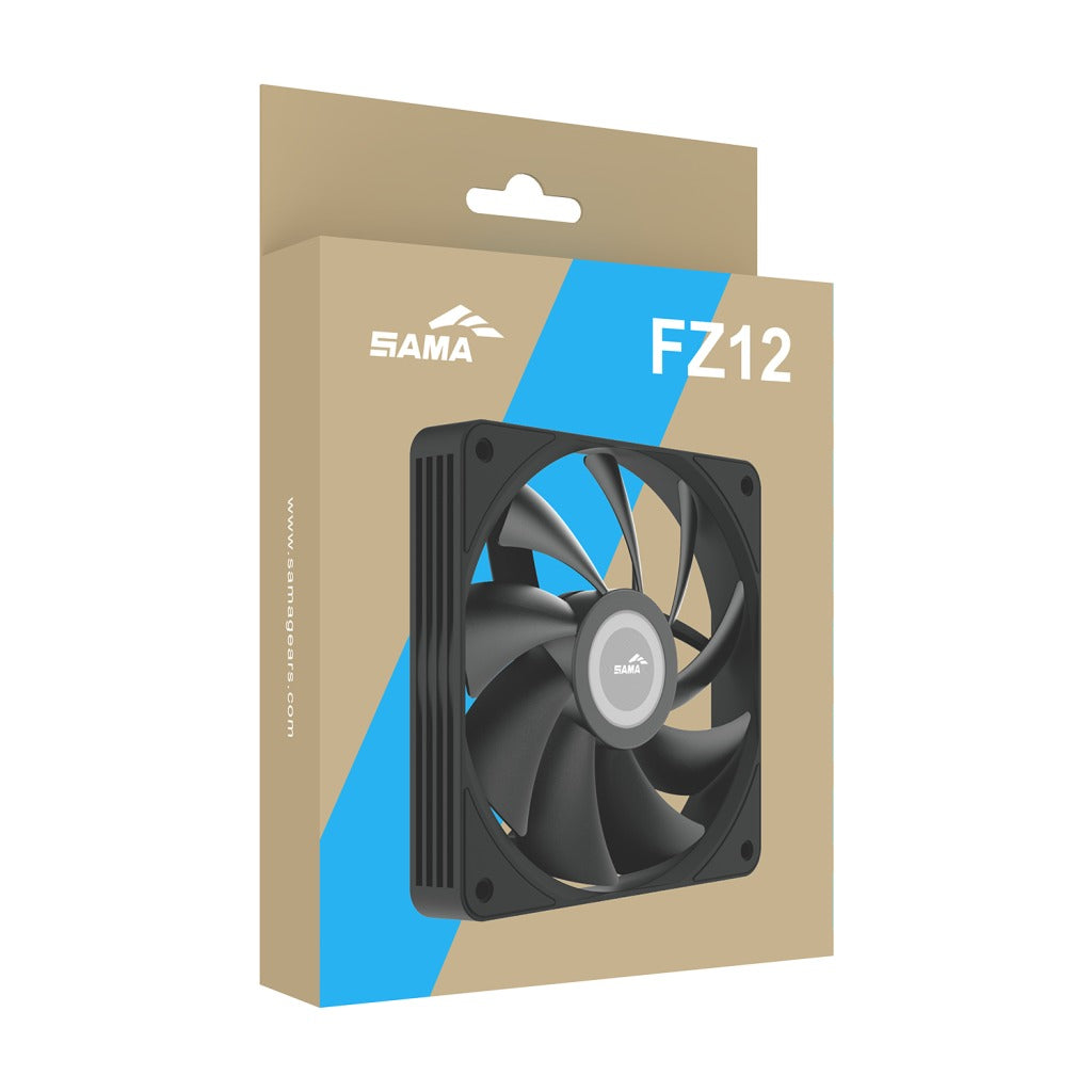 Sama FZ12 120mm PWM Fan (Black) (FZ12-BKXX1TOX-G)