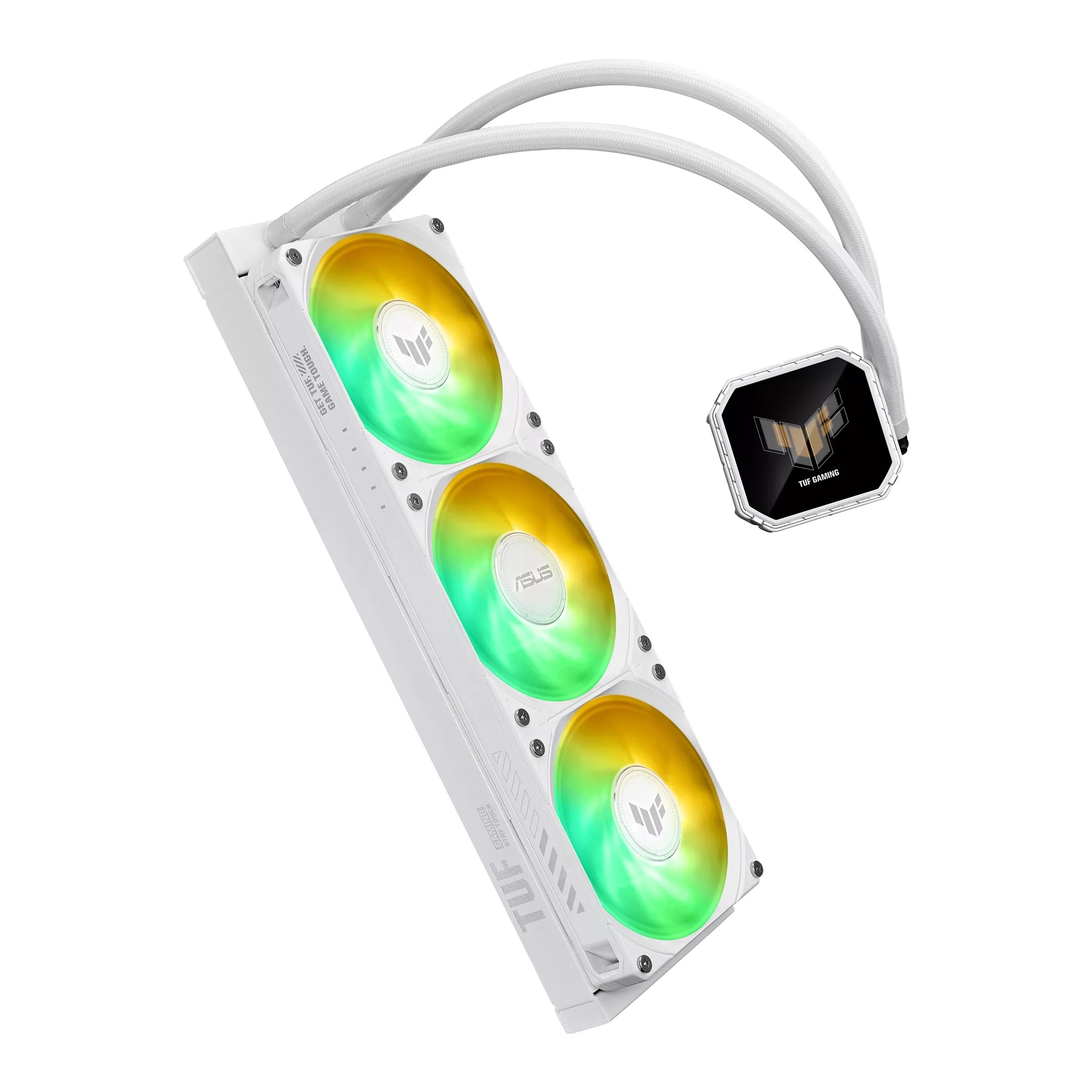 ASUS TUF Gaming LC III 360 ARGB LCD CPU Liquid Cooler with Pre-Installed & Integrated Triple Fans