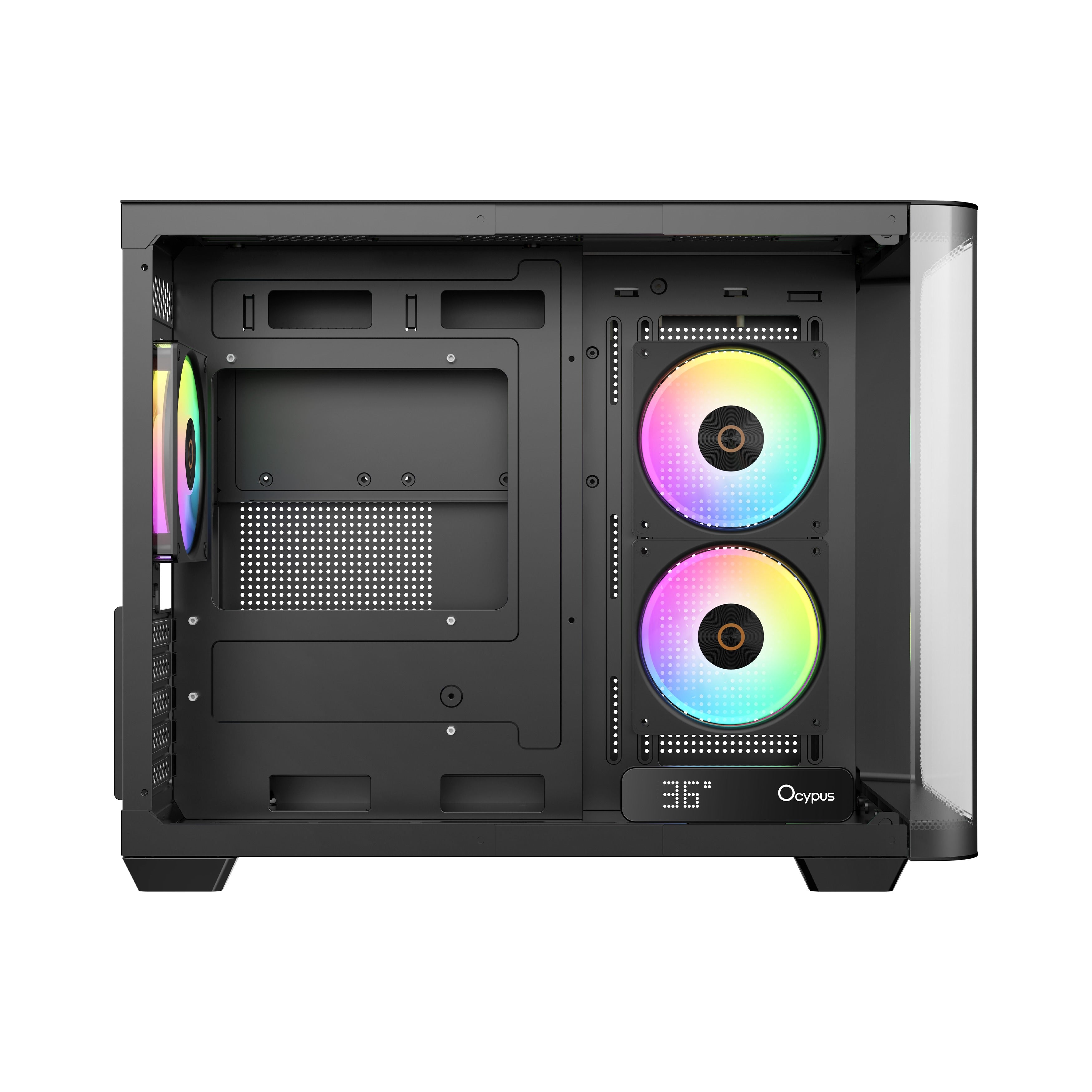 Ocypus Iota C50 Curve ARGB Digital Mini Tower PC Case