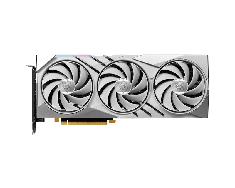 MSI GeForce RTX 4070 Super 12GB Gaming X Slim GDDR6X Graphics Card (White) | DataBlitz