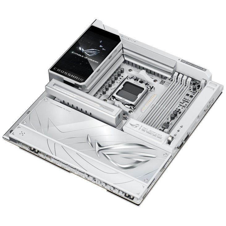 ASUS ROG Crosshair X870E Glacial DDR5 AMD Gaming Motherboard