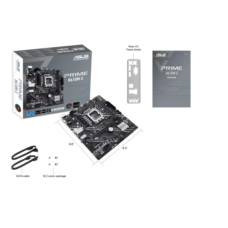 Asus Prime H610M-E Motherboard | DataBlitz