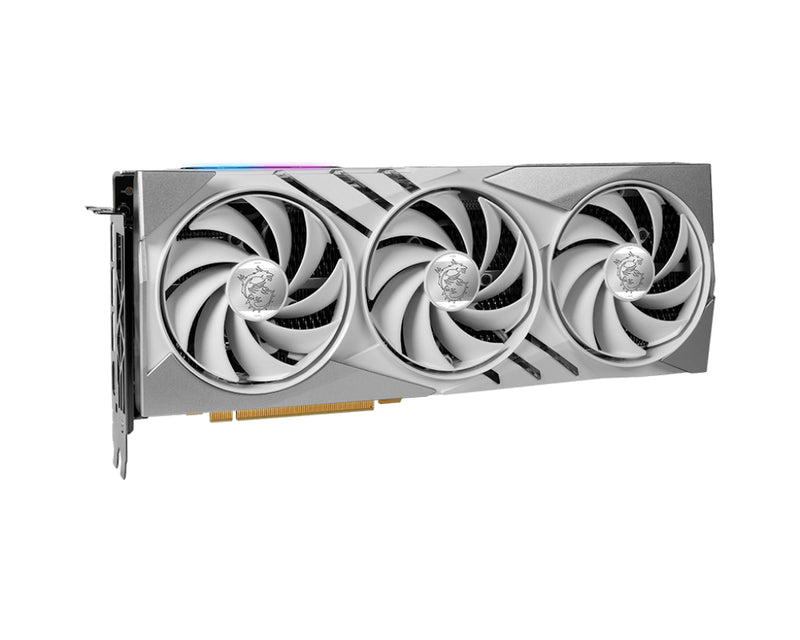 MSI GeForce RTX 4070 Super 12GB Gaming X Slim GDDR6X Graphics Card (White) | DataBlitz