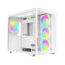 Ocypus Iota C70 Curve ARGB Digital Mid-Tower PC Case (Black, White)