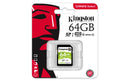 KINGSTON SDS/64GB SDXC CLASS 10