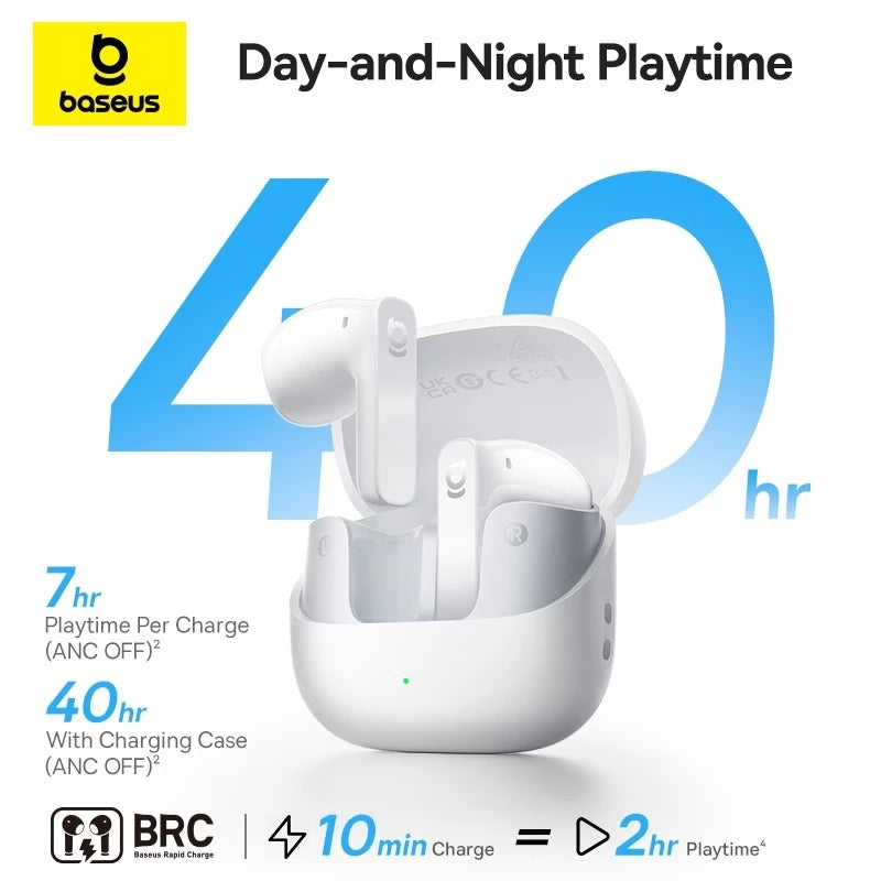 Baseus Bass BS1 NC Semi-in-Ear True Wireless Earbuds