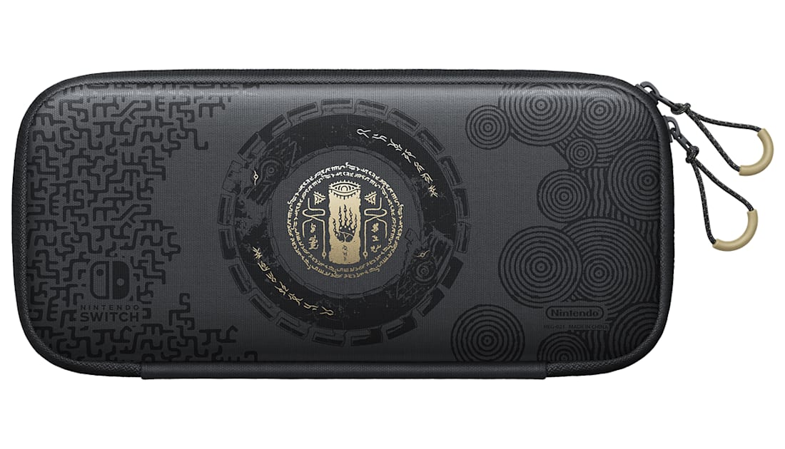 NSW Carrying Case & Screen Protector (The Legend Of Zelda Tears Of The Kingdom Edition) MDE