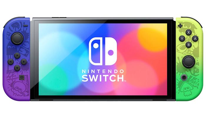 Nintendo Switch Console Splatoon 3 Edition (Oled Model) - DataBlitz