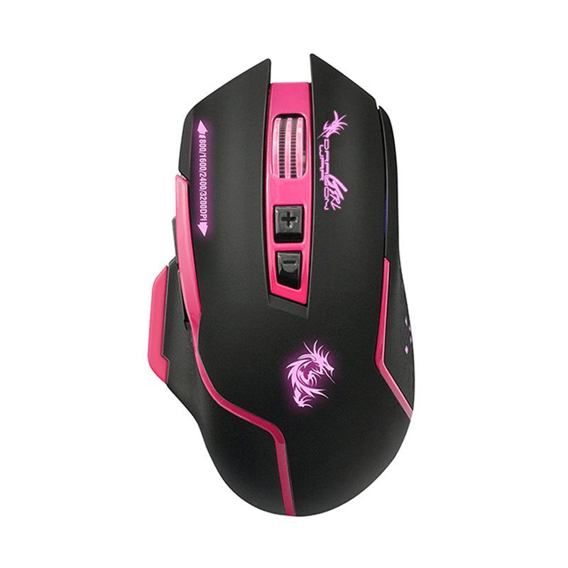 Dragonwar Blue Sensor Mouse (ELE-G17-Pink)