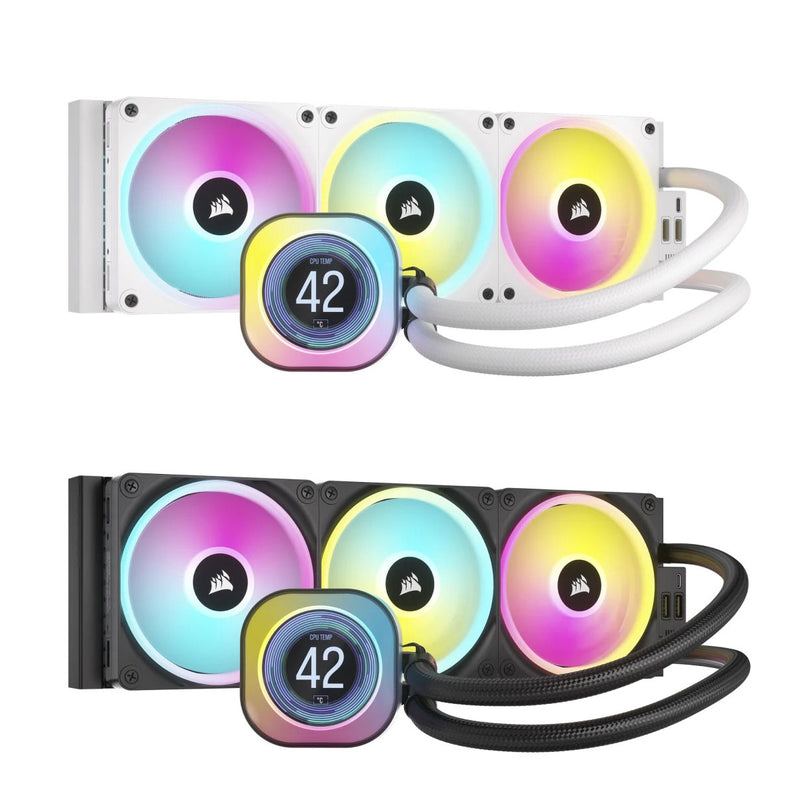 Corsair iCUE Link H150I RGB 360MM LCD AIO Liquid CPU Cooler