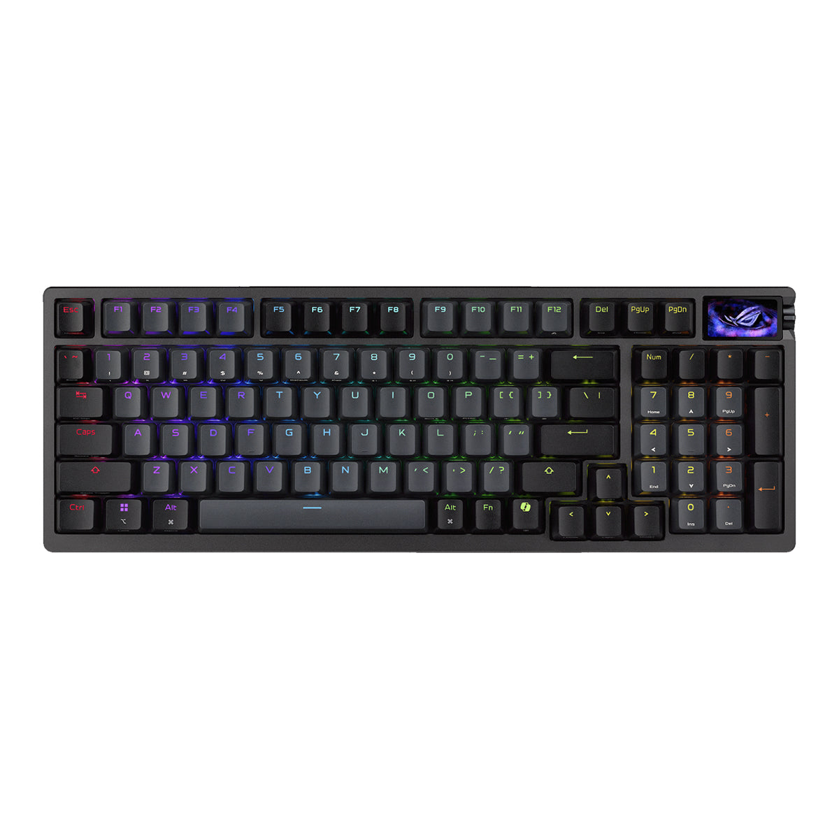 Asus M902 ROG Azoth 96% Wireless Analog Gaming Keyboard (ROG HFX V2 Magnetic Switch) (Black)
