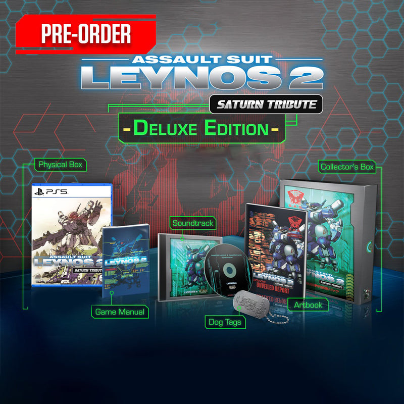 Assault Suit Leynos 2 Saturn | DataBlitz