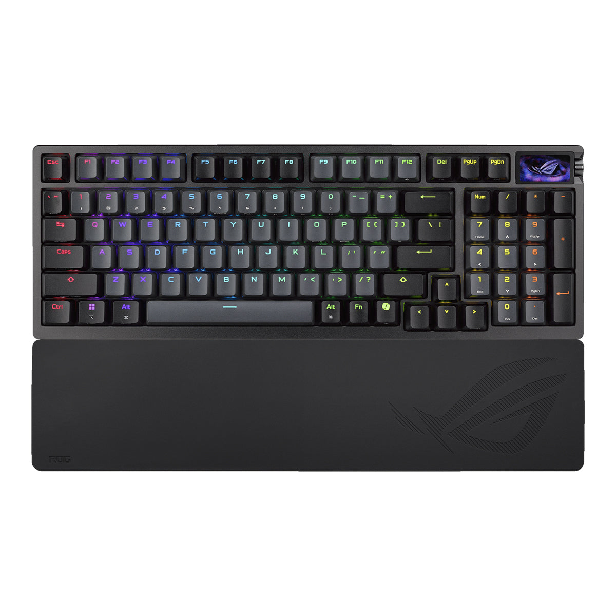 Asus M902 ROG Azoth 96% Wireless Analog Gaming Keyboard (ROG HFX V2 Magnetic Switch) (Black)