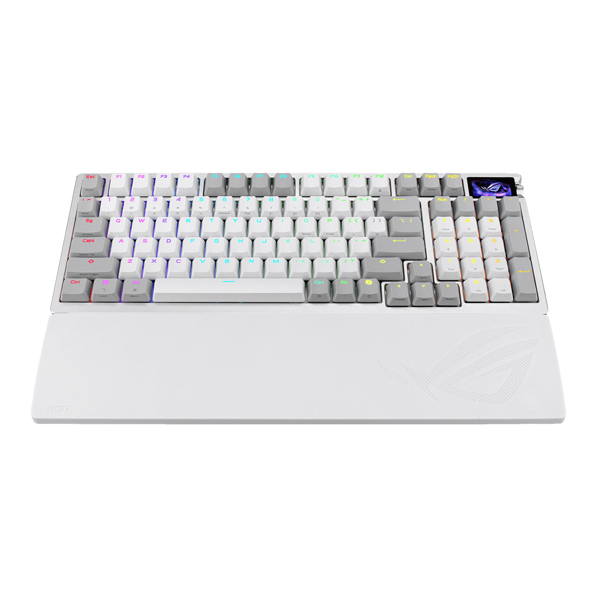 Asus M902 ROG Azoth 96% Wireless Analog Gaming Keyboard (ROG HFX V2 Magnetic Switch) (White)