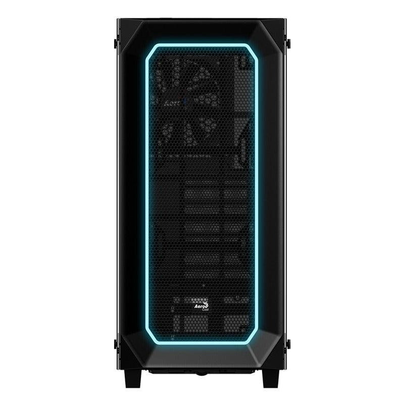 Aerocool P7-C0 Dual Tempered Glass RGB Mid-Tower Case (Black)