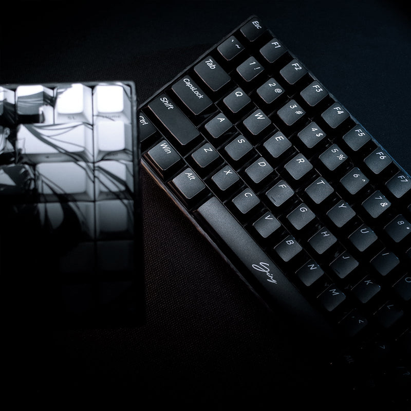 Mouse YING75 Carbon Fiber Keyboard Nightfall Switch (Custom Gateron)