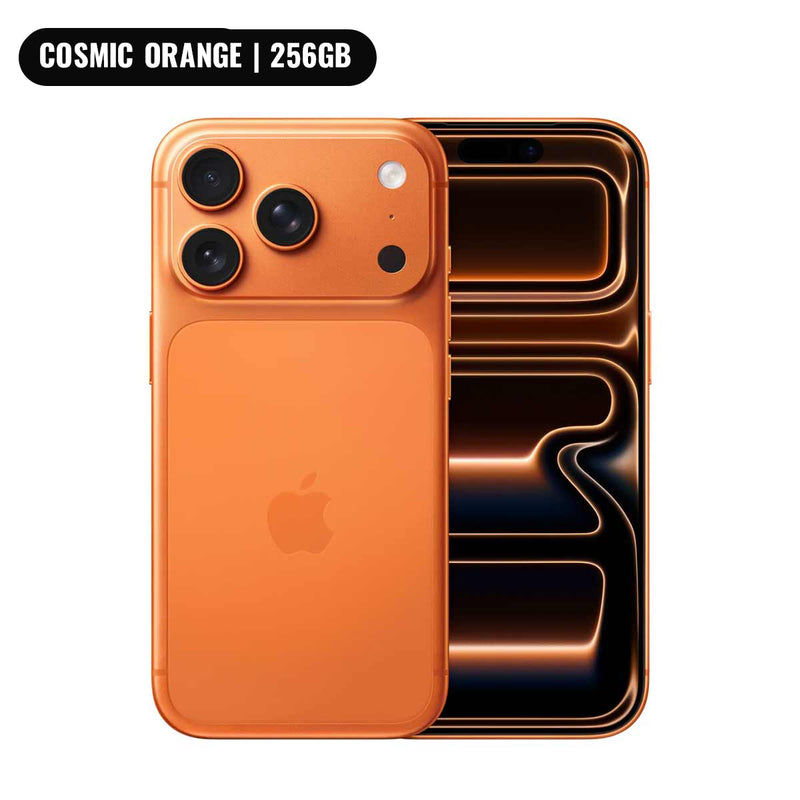 Apple iPhone 17 Pro (256GB, 512GB) (Deep Blue, Cosmic Orange, Silver)