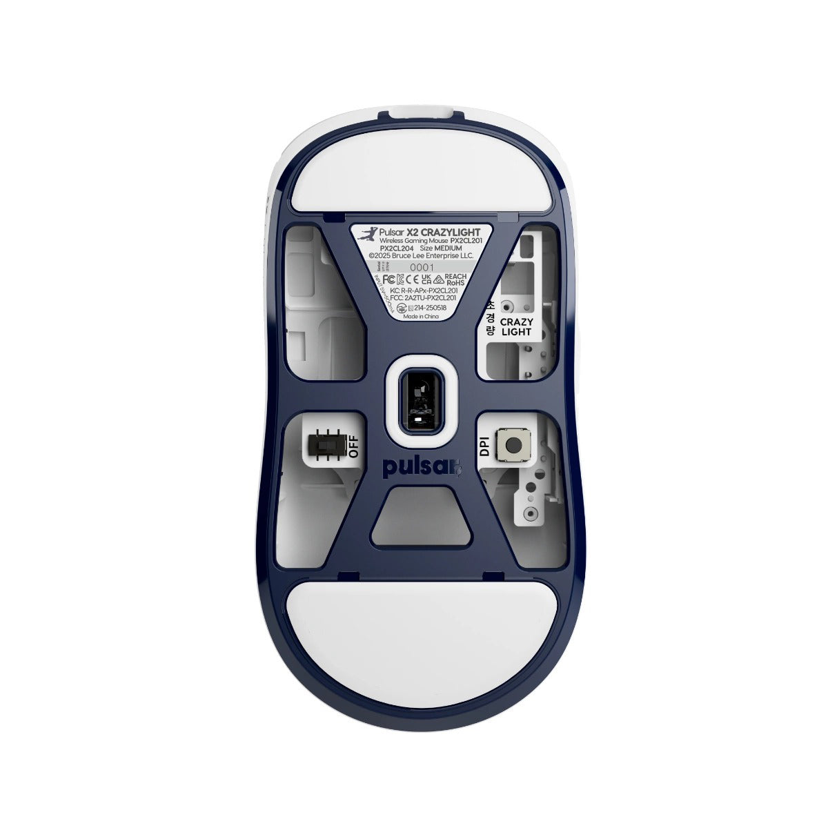 Pulsar X2 CrazyLight Bruce Lee Edition 8K Polling Rate eSports Gaming Mouse (PX2CL204)