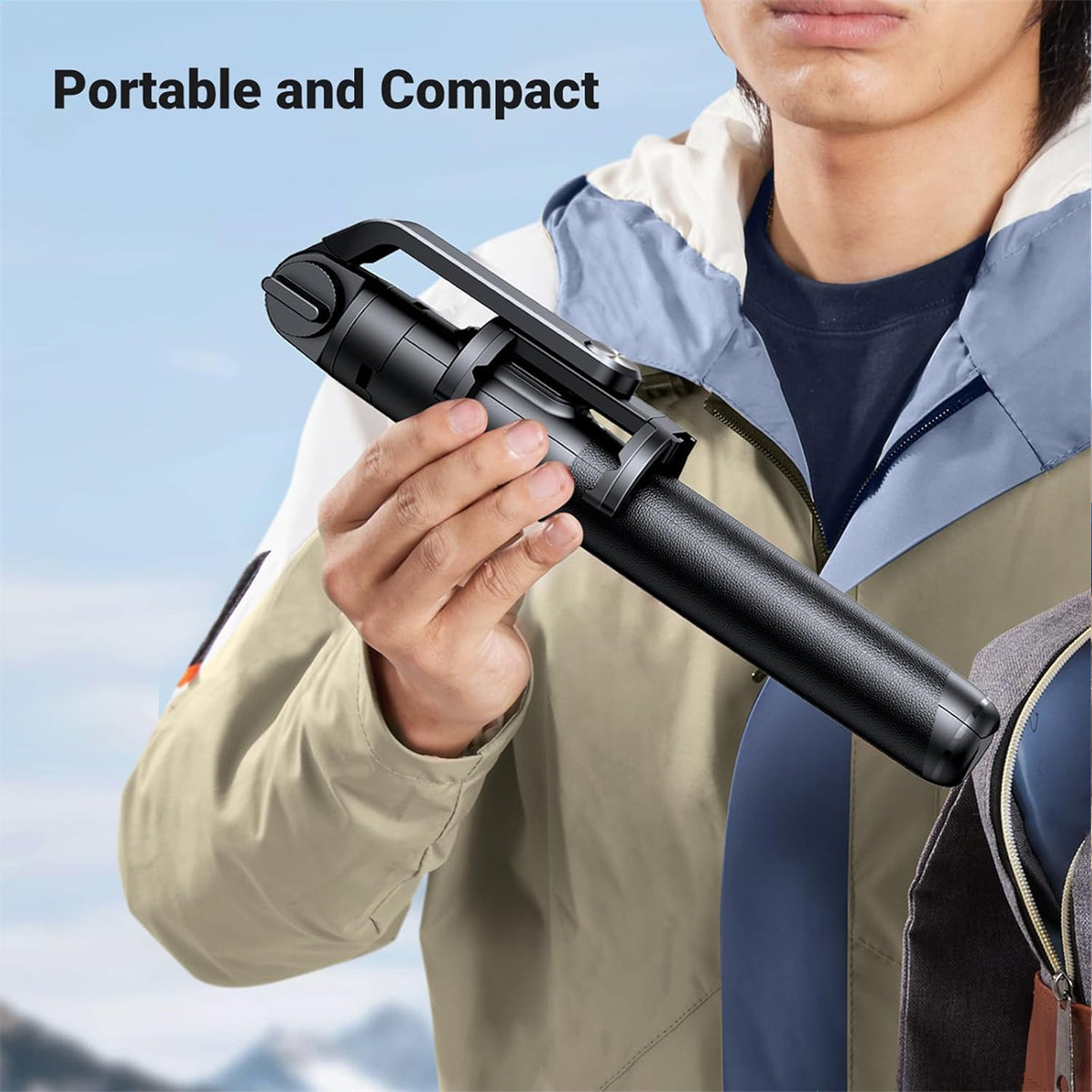 Ugreen Selfie Stick Tripod Stand with BT Remote & Adjustable Length