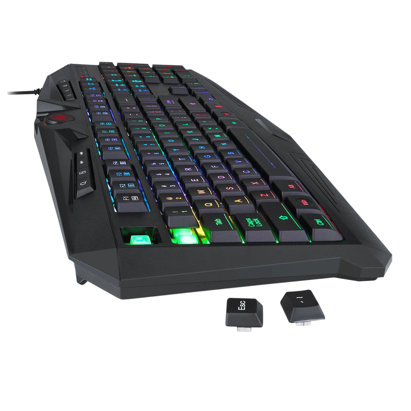REDRAGON GAMING ESSENTIALS S101 KEYBOARD/MOUSE 2 IN 1 SET (S101-1) - DataBlitz