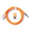 Keychron Double-Sleeved Geek Type-C Cable (Orange) (CAB-22)