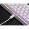 CORSAIR K65 RGB MINI 60% MECHANICAL GAMING KEYBOARD CHERRY MX SPEED (WHITE)