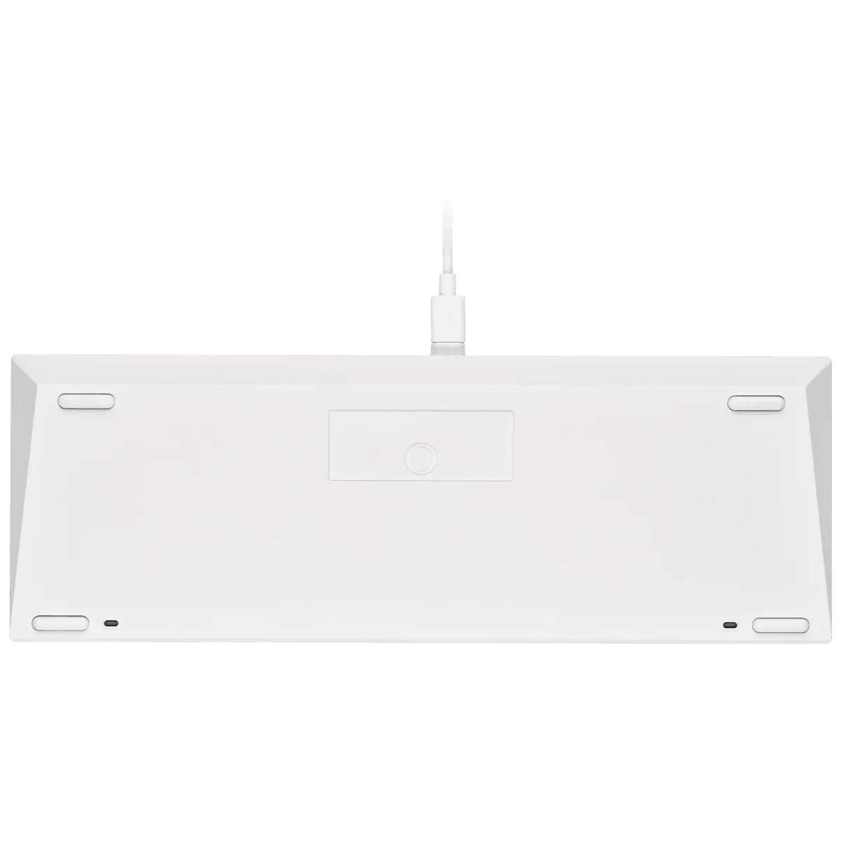 CORSAIR K65 RGB MINI 60% MECHANICAL GAMING KEYBOARD CHERRY MX SPEED (WHITE)