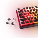 STEELSERIES PRISMCAPS UNIVERSAL DOUBLE SHOT PBT KEYCAPS (BLACK) (PN60200) - DataBlitz