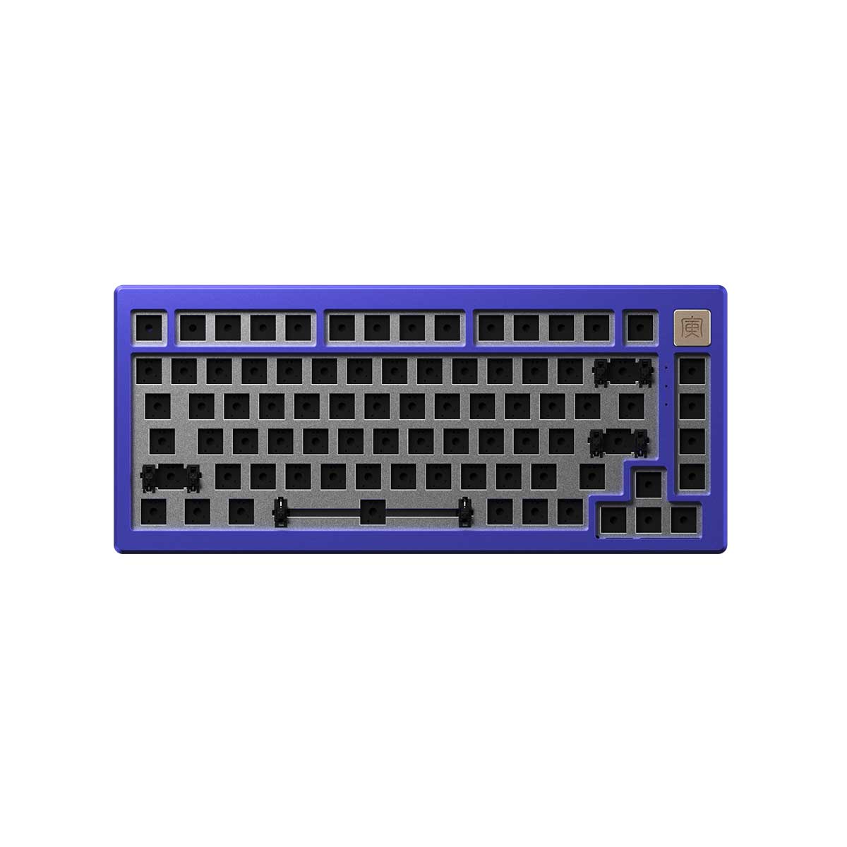 AKKO MOD006 RGB Hot-Swappable Mechanical Keyboard DIY Kit With Gasket Mount Structure (Periwinkle Very Peri) - DataBlitz