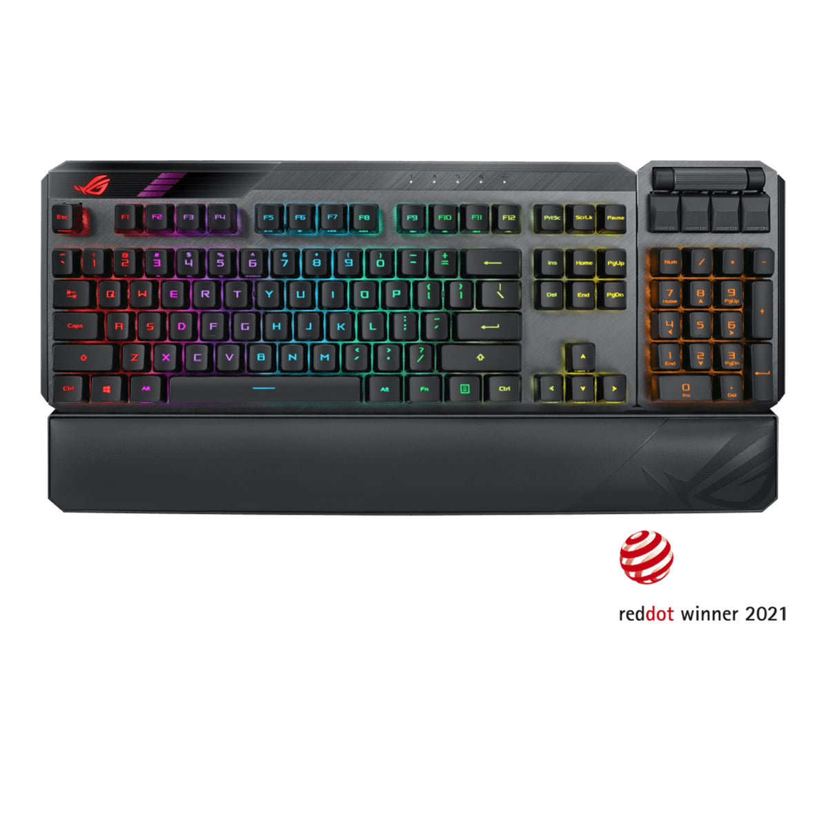 ASUS ROG CLAYMORE II WIRELESS OPTICAL MECHANICAL GAMING KEYBOARD (BLUE SWITCH) - DataBlitz