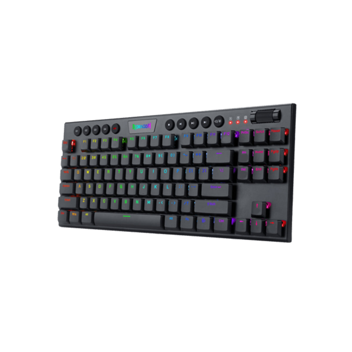 REDRAGON HORUS TKL WIRED RGB MECHANICAL BLACK KEYBOARD (DUST-PROOF RED SWITCH) (K622-RGB) - DataBlitz