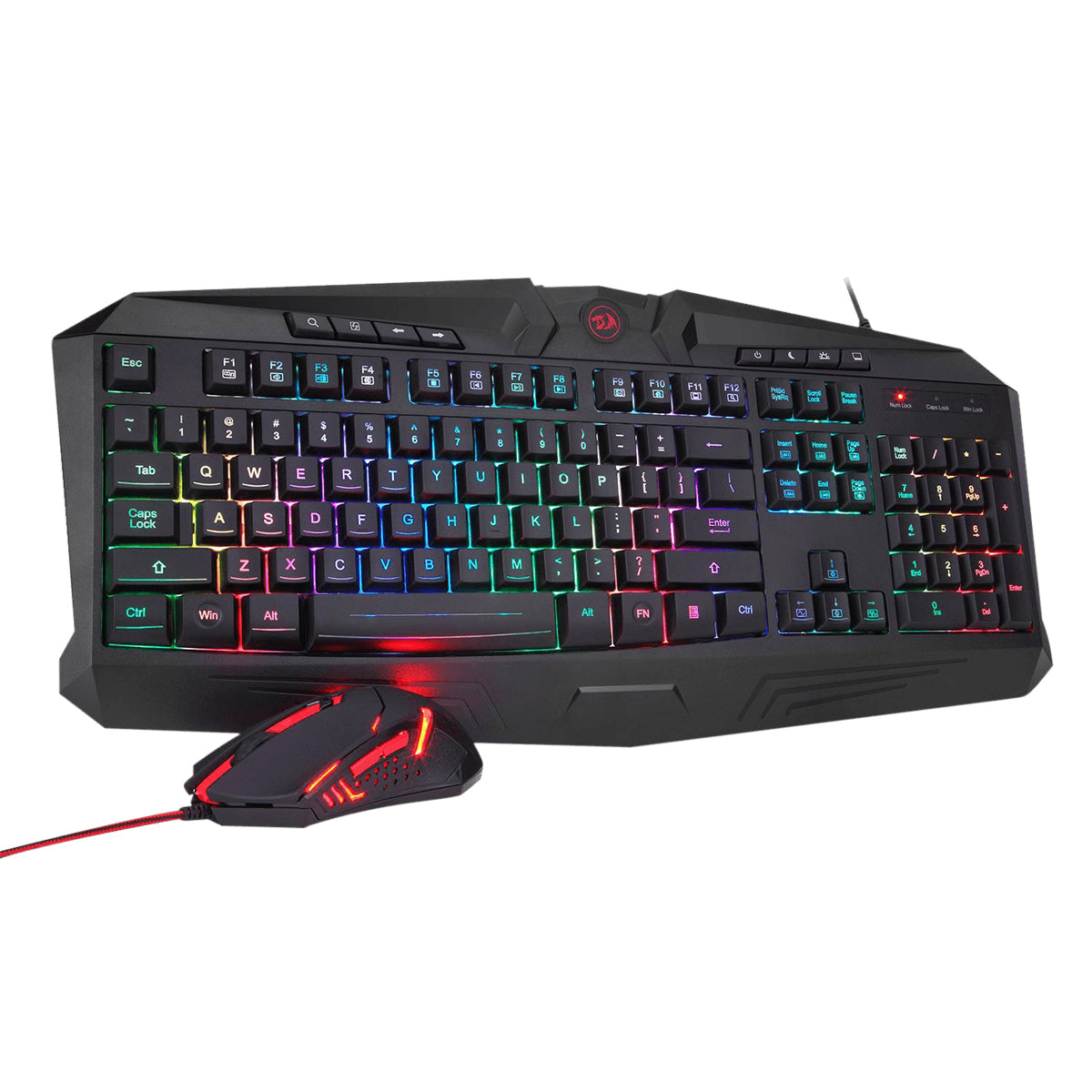 REDRAGON GAMING ESSENTIALS S101 KEYBOARD/MOUSE 2 IN 1 SET (S101-1) - DataBlitz