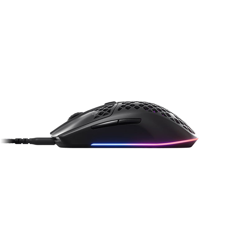 STEELSERIES AEROX 3 ULTRA LIGHTWEIGHT GAMING MOUSE (BLACK) (PN62599) - DataBlitz